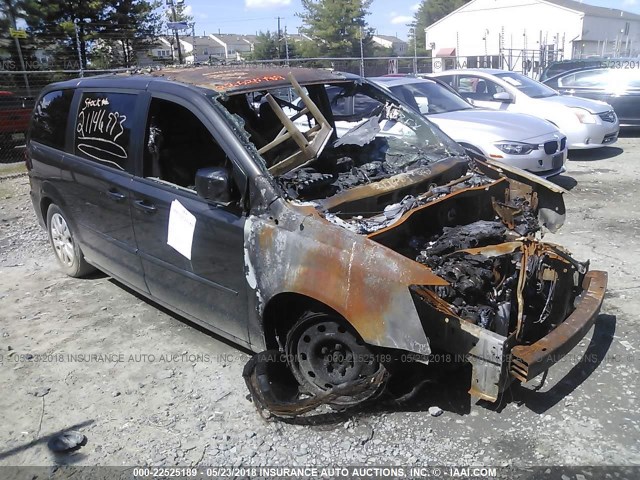 2C4RDGBG7FR634936 - 2015 DODGE GRAND CARAVAN SE GRAY photo 1