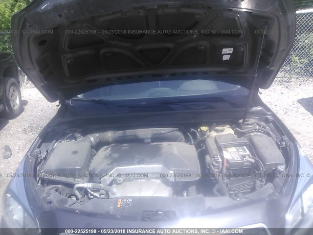 1G11B5SA1DF272473 - 2013 CHEVROLET MALIBU LS GRAY photo 10