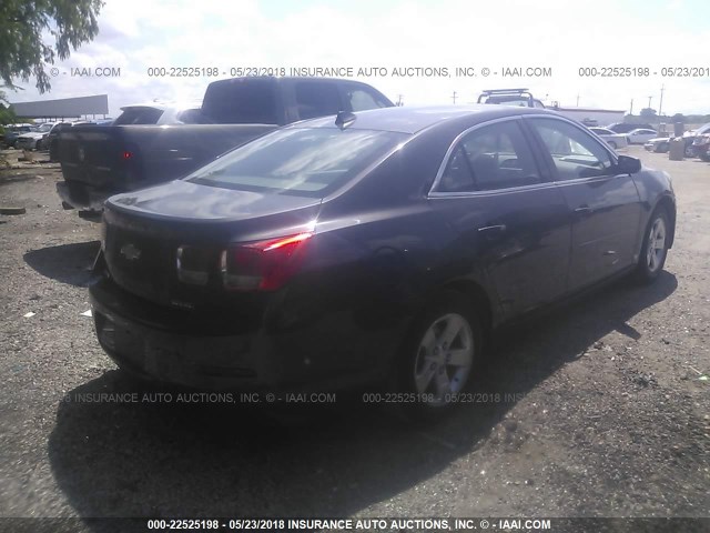 1G11B5SA1DF272473 - 2013 CHEVROLET MALIBU LS GRAY photo 4