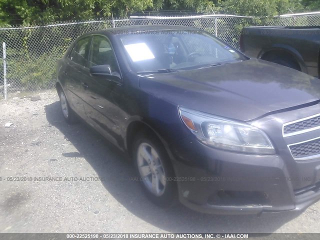 1G11B5SA1DF272473 - 2013 CHEVROLET MALIBU LS GRAY photo 6
