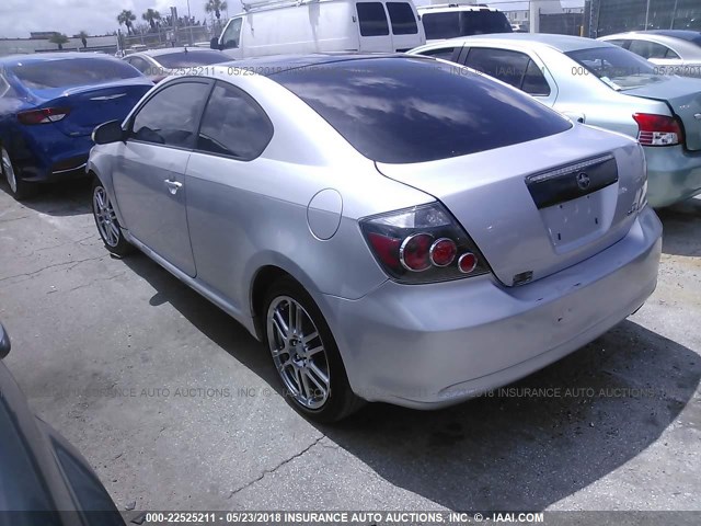 JTKDE167780223136 - 2008 TOYOTA SCION TC 银色 照片 3