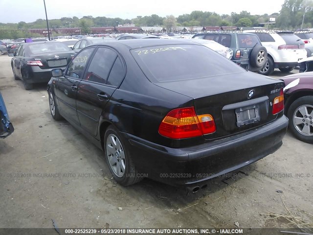 WBAEU334X2PF71015 - 2002 BMW 325 XI BLACK photo 3