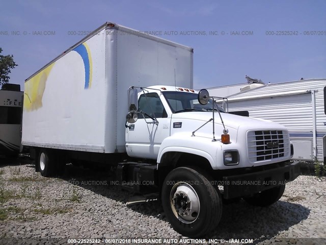 1GDJ6H1C3YJ513903 - 2000 GMC C6500 C6H042 WHITE photo 1