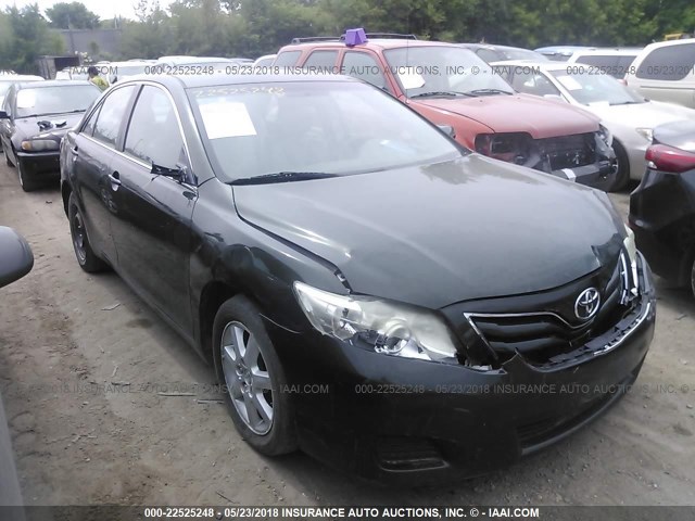 4T1BF3EK1AU515971 - 2010 TOYOTA CAMRY SE/LE/XLE GREEN photo 1