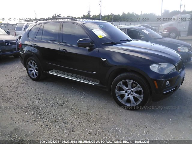 5UXFE83587LZ45769 - 2007 BMW X5 4.8I BLACK photo 1