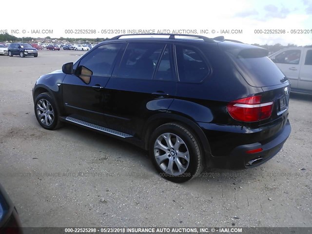 5UXFE83587LZ45769 - 2007 BMW X5 4.8I BLACK photo 3