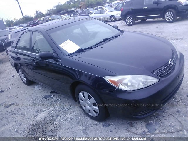 4T1BE32K52U099061 - 2002 TOYOTA CAMRY LE/XLE/SE შავი ფოტო 1