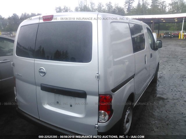 3N6CM0KN4GK699627 - 2016 NISSAN NV200 2.5S/2.5SV SILVER photo 4