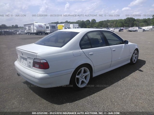 WBADN63481GM73798 - 2001 BMW 540 I AUTOMATIC WHITE photo 4