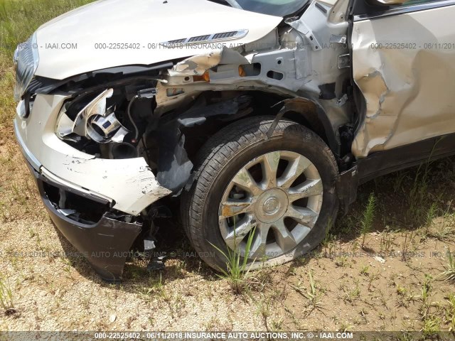 5GALVCED7AJ210250 - 2010 BUICK ENCLAVE CXL 棕色 照片 6