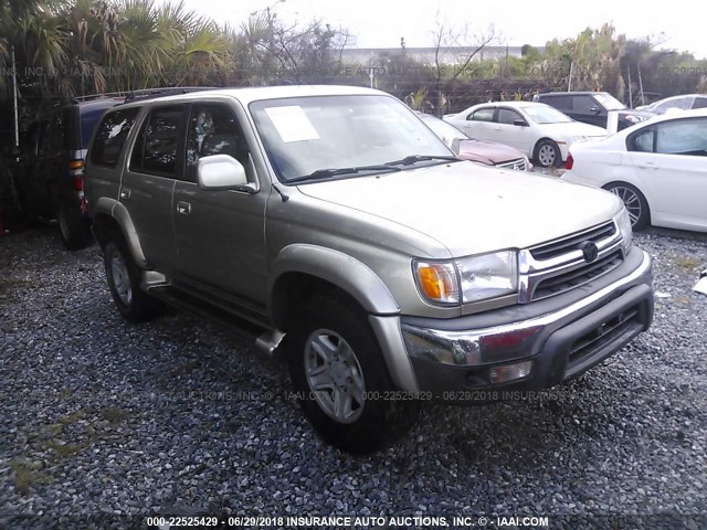 JT3GN86R720253716 - 2002 TOYOTA 4RUNNER SR5 GOLD photo 1