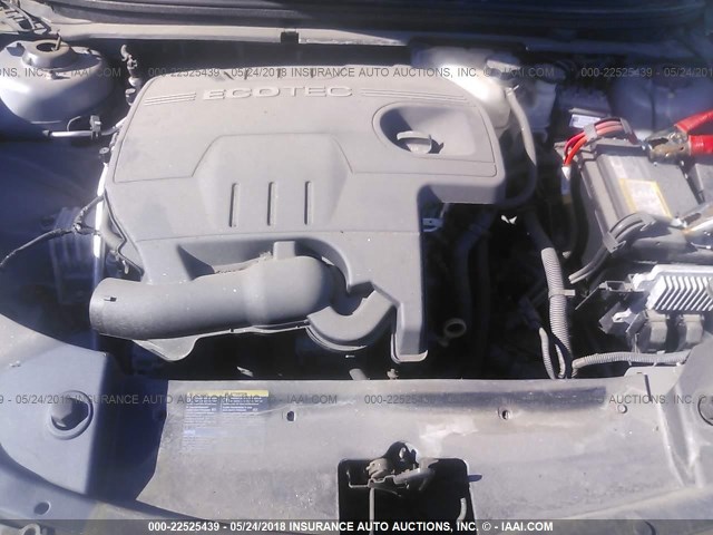 1G1ZC5E09A4102078 - 2010 CHEVROLET MALIBU 1LT 银色 照片 10