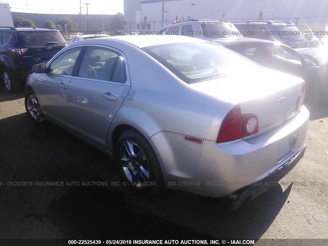 1G1ZC5E09A4102078 - 2010 CHEVROLET MALIBU 1LT 银色 照片 3
