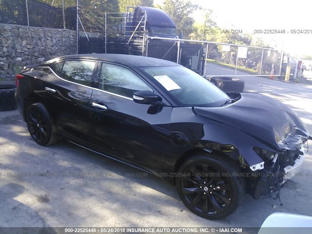 1N4AA6AP7HC444587 - 2017 NISSAN MAXIMA 3.5S/3.5SV/3.5SL/3.5 SR/3.5 PLATINUM BLACK photo 1