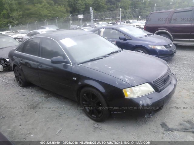 WAUEH64B91N074757 - 2001 AUDI A6 2.8 QUATTRO BLUE photo 1