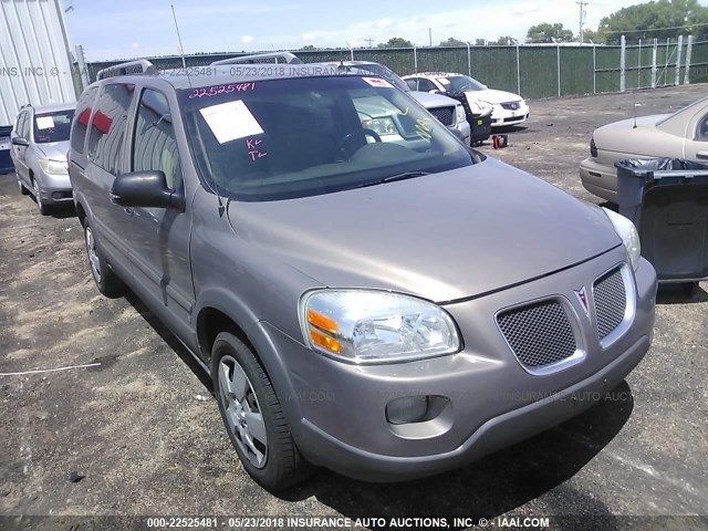 1GMDV33L96D123254 - 2006 PONTIAC MONTANA SV6 TAN photo 1