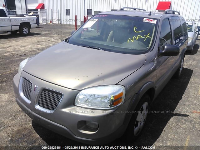 1GMDV33L96D123254 - 2006 PONTIAC MONTANA SV6 TAN photo 2