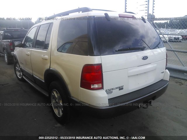 1FMZU63K45ZA14977 - 2005 FORD EXPLORER XLT/XLT SPORT/NBX WHITE photo 3