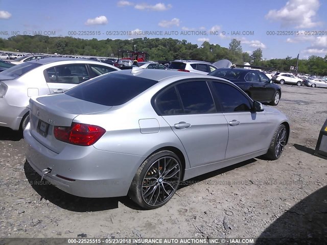 WBA3B5C5XFF961400 - 2015 BMW 328 XI SULEV SILVER photo 4