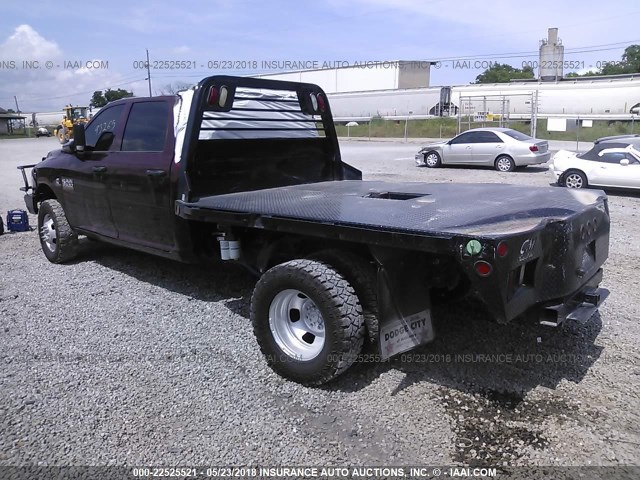 3C63RRGL3GG313080 - 2016 RAM 3500 ST MAROON photo 3