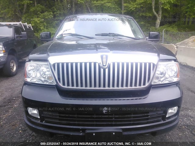 5LMFU28516LJ08914 - 2006 LINCOLN NAVIGATOR BLACK photo 6
