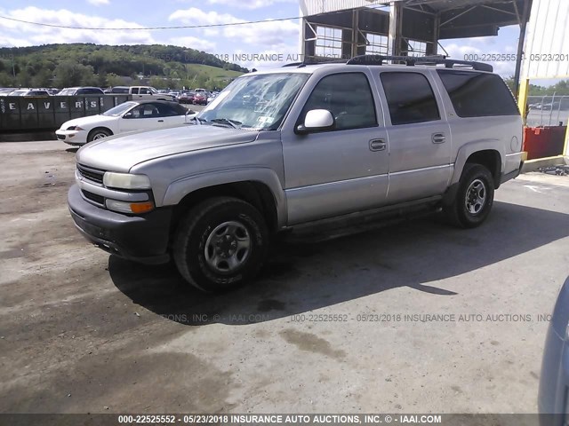 3GNFK16Z04G224183 - 2004 CHEVROLET SUBURBAN K1500 TAN photo 2