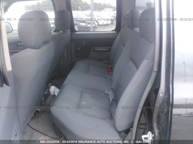 1N6MD29Y74C457156 - 2004 NISSAN FRONTIER CREW CAB SC BLACK photo 8