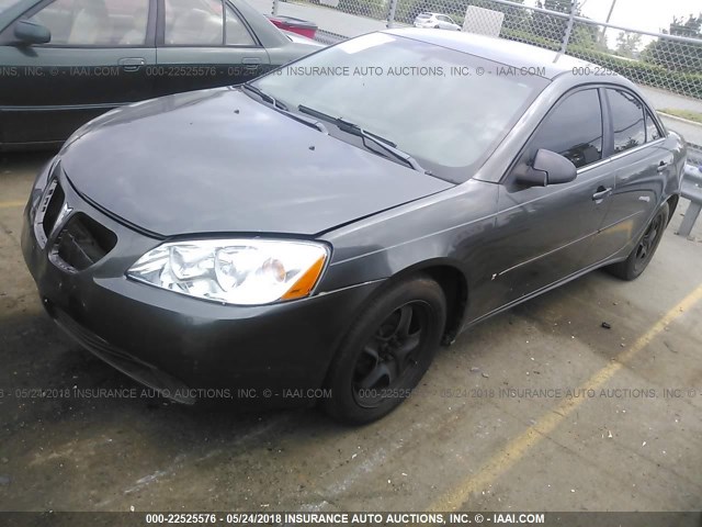 1G2ZG58BX74102774 - 2007 PONTIAC G6 SE GRAY photo 2