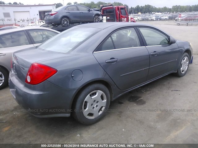 1G2ZF57BX84110671 - 2008 PONTIAC G6 VALUE LEADER/BASE GRAY photo 4