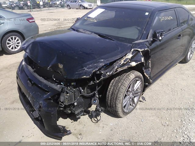 JTKJF5C71B3000415 - 2011 TOYOTA SCION TC 黑色 照片 6