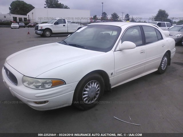 1G4HP52K344158515 - 2004 BUICK LESABRE CUSTOM WHITE photo 2