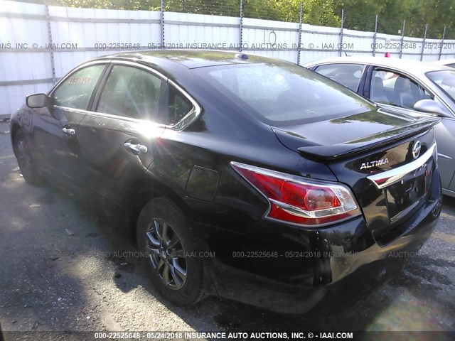 1N4AL3AP4FC425078 - 2015 NISSAN ALTIMA 2.5/S/SV/SL BLACK photo 3