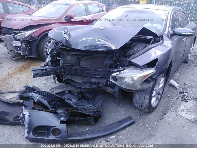 1N4AA51E99C843446 - 2009 NISSAN MAXIMA S/SV GRAY photo 6