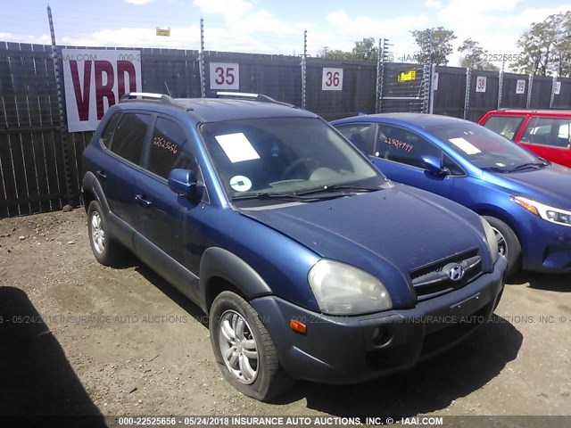 KM8JN72D66U322959 - 2006 HYUNDAI TUCSON GLS/LIMITED BLUE photo 1