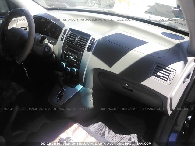 KM8JN72D66U322959 - 2006 HYUNDAI TUCSON GLS/LIMITED ლურჯი ფოტო 5