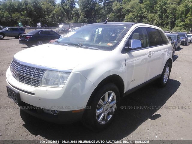 2LMDU88CX8BJ24869 - 2008 LINCOLN MKX 白色 照片 2