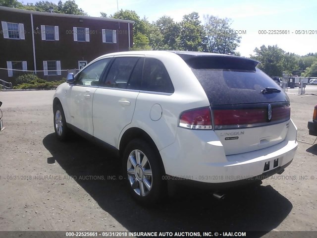 2LMDU88CX8BJ24869 - 2008 LINCOLN MKX 白色 照片 3