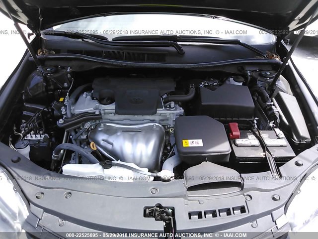 4T1BF1FK6HU404703 - 2017 TOYOTA CAMRY LE/XLE/SE/XSE BLACK photo 10