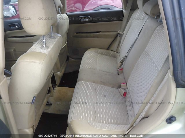 JF1SG65663H706521 - 2003 SUBARU FORESTER 2.5XS მწვანე ფოტო 8