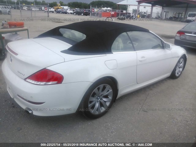 WBAEB53568CX63846 - 2008 BMW 650 I Ağ foto 4
