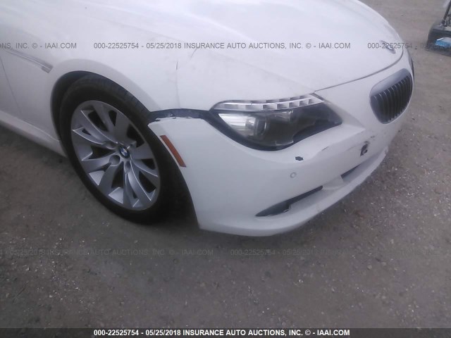 WBAEB53568CX63846 - 2008 BMW 650 I Ağ foto 6