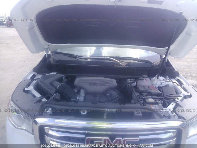 1GKKNMLS0HZ282196 - 2017 GMC ACADIA SLT-1 Weiß Foto 10