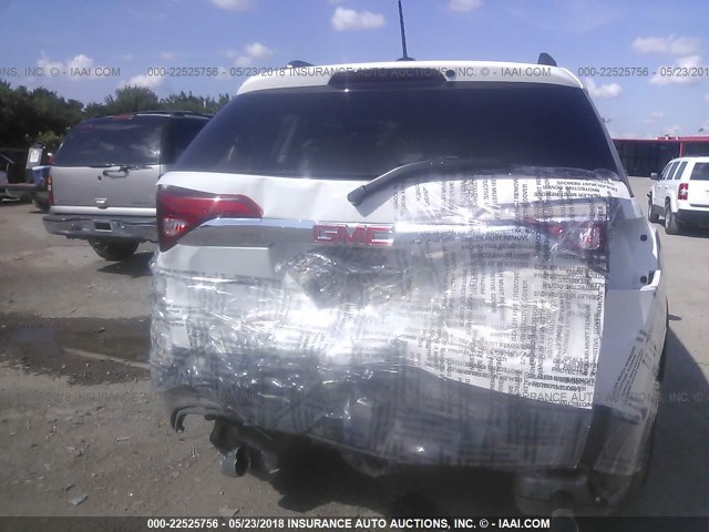 1GKKNMLS0HZ282196 - 2017 GMC ACADIA SLT-1 Weiß Foto 6