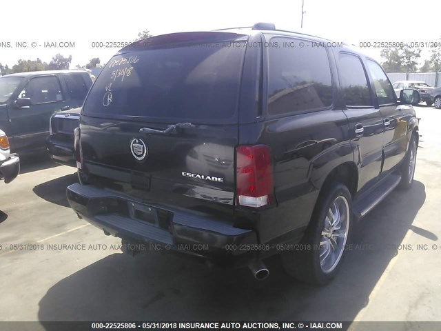1GYEK63N52R218955 - 2002 CADILLAC ESCALADE LUXURY 黑色 照片 4