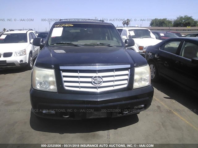 1GYEK63N52R218955 - 2002 CADILLAC ESCALADE LUXURY 黑色 照片 6