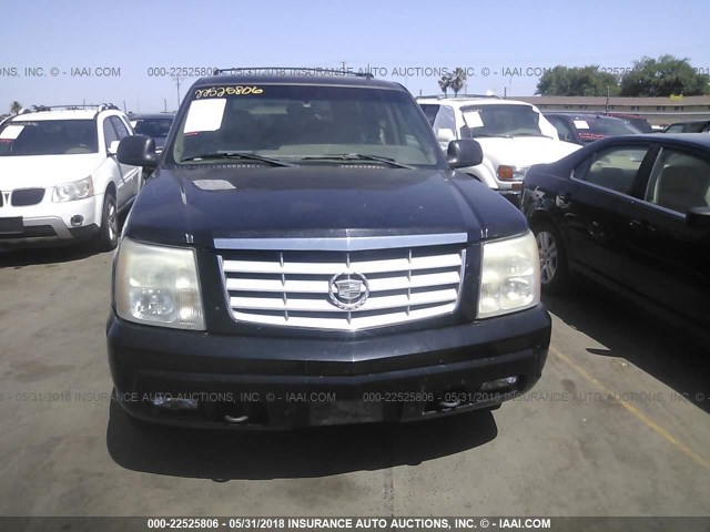 1GYEK63N52R218955 - 2002 CADILLAC ESCALADE LUXURY BLACK photo 6