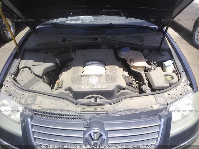 WVWRH63B93P383593 - 2003 VOLKSWAGEN PASSAT GLX 灰色 照片 10