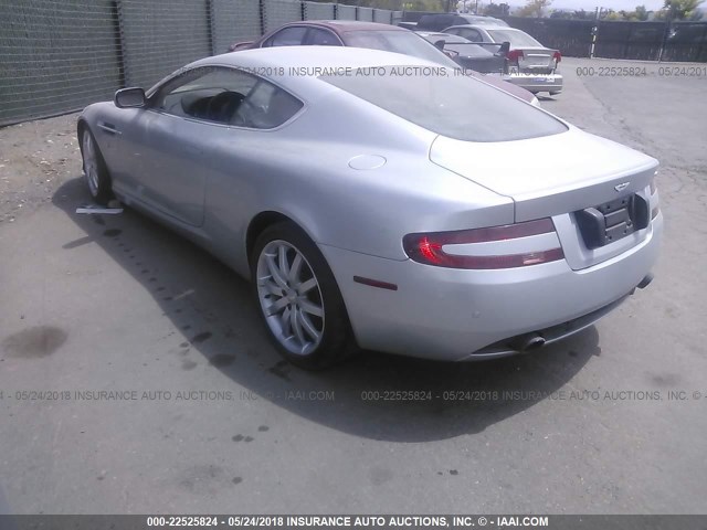 SCFAD01A86GA04057 - 2006 ASTON MARTIN DB9 SILVER photo 3