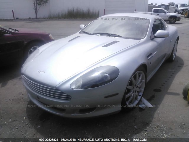 SCFAD01A86GA04057 - 2006 ASTON MARTIN DB9 SILVER photo 6