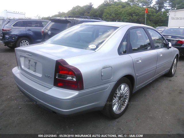 YV1TS92DX31311259 - 2003 VOLVO S80 SILVER photo 4